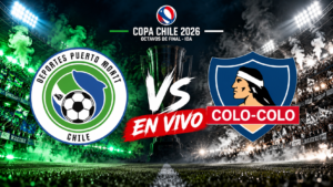 Deportes Puerto Montt vs Colo Colo EN VIVO: minuto a minuto por Copa Chile 2026