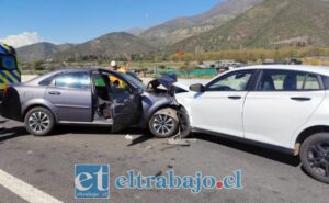 Dos accidentes de tránsito este miércoles: Un motociclista voló por el aire 