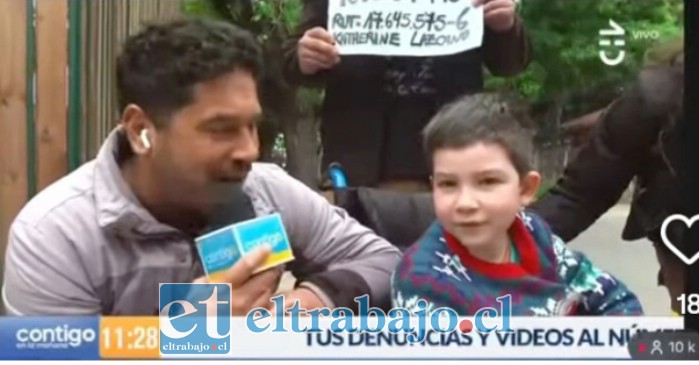 Historia del pequeño Ángel emociona en matinal ‘Contigo en la Mañana’ de Chilevisión