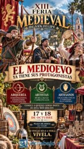 XIII Feria Medieval invita a vivir la historia este fin de semana en Plaza de Armas