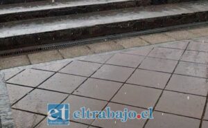 Granizos, lluvia, viento y sol marcan jornada de este martes en Aconcagua