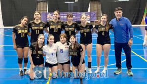 Selección del Liceo Cordillera se corona campeona del Hexagonal Soprole de vóleibol escolar